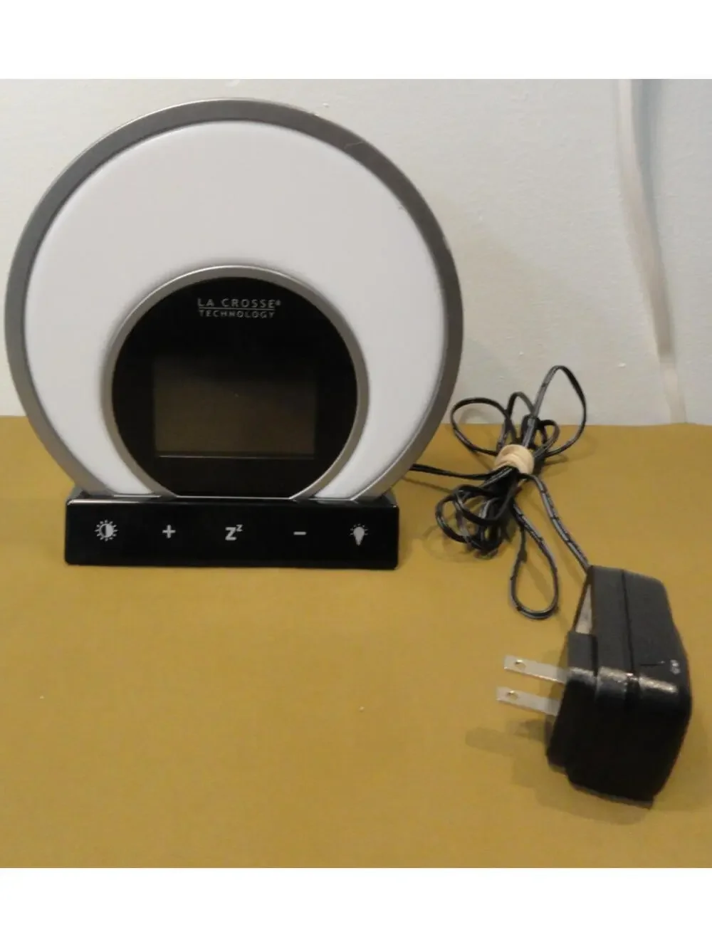 La Crosse, Soluna Mood Light Alarm Clock | Indoor Temperature Humidity Calendar